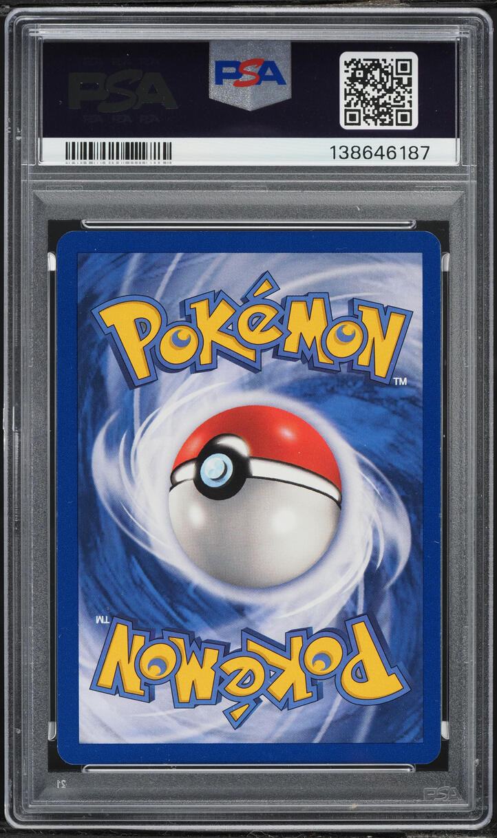 2000 Pokemon League Black Star Promo Team Rocket's Meowth #18 PSA 9 MINT