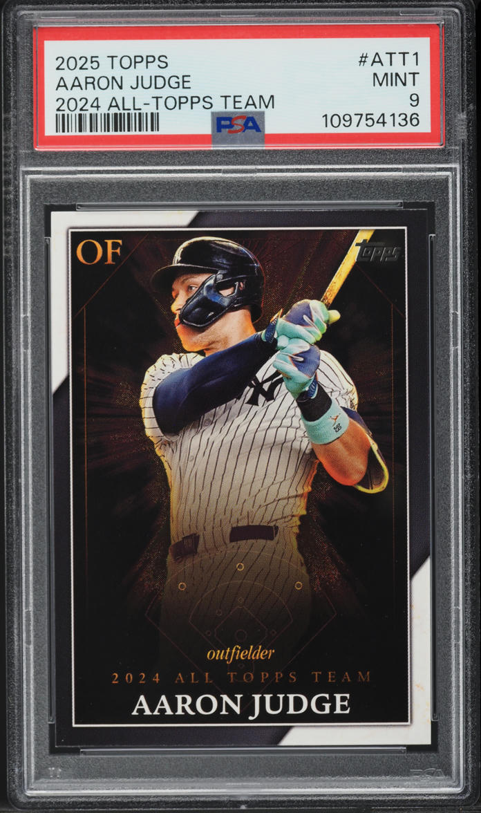 2025 Topps '24 All-Topps Team Aaron Judge #ATT1 PSA 9 MINT