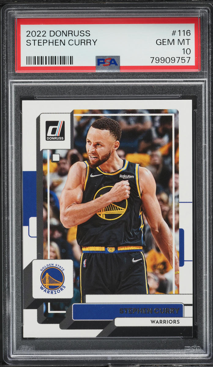 2022 Donruss Stephen Curry #116 PSA 10 GEM MINT