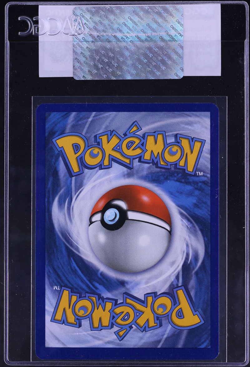 2017 Pokemon Sun & Moon Burning Shadows Reverse Holo Pikachu #40 CGC AUTH