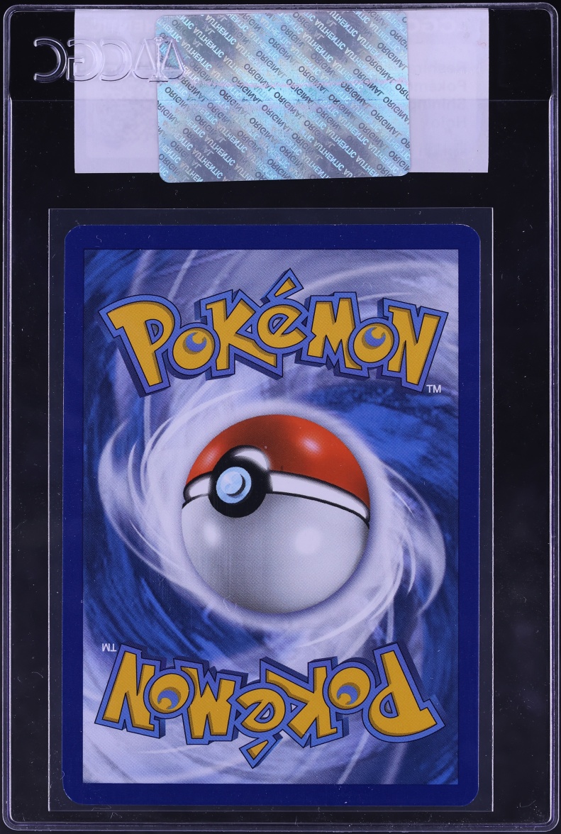 2017 Pokemon Sun & Moon Shining Legends Holo Reshiram #14 CGC AUTH