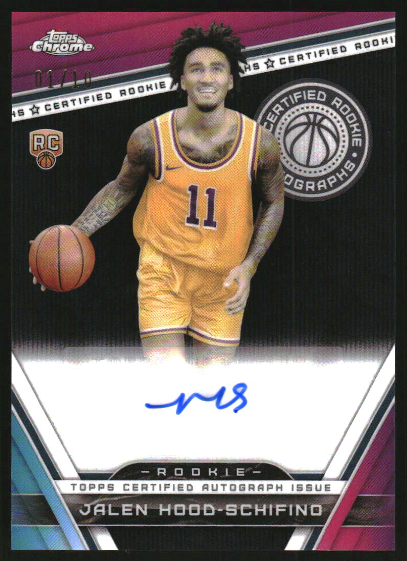 2023 Select Premier Cosmic Jalen Hood-Schifino ROOKIE #123 CGC 10