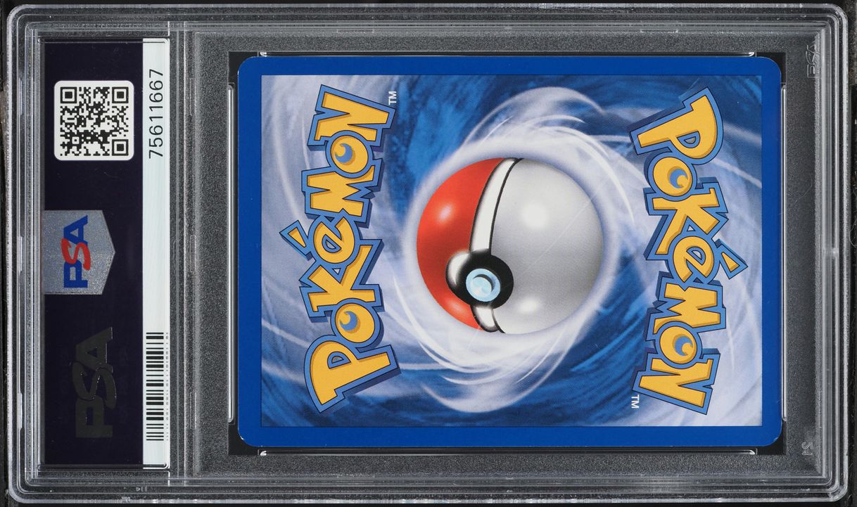2010 Pokemon HeartGold & SoulSilver Undaunted Holo Kyogre & Groudon Legend #87 PSA 9 MINT