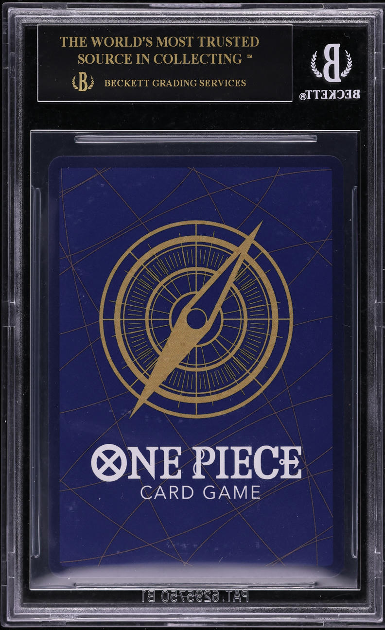 2022 One Piece Promo Championship Foil Jewelry Bonney #ST02-007 BGS 10 BLACK LABEL
