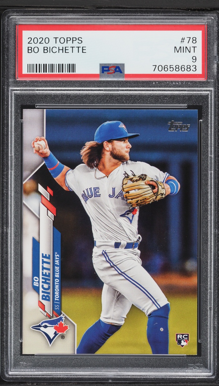 2020 Topps Bo Bichette ROOKIE #78 PSA 9 MINT