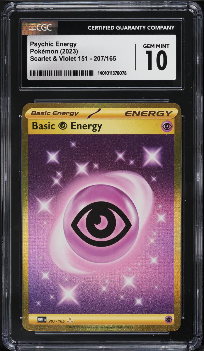 2023 Pokemon Scarlet & Violet 151 Psychic Energy #207 CGC 10 GEM MINT