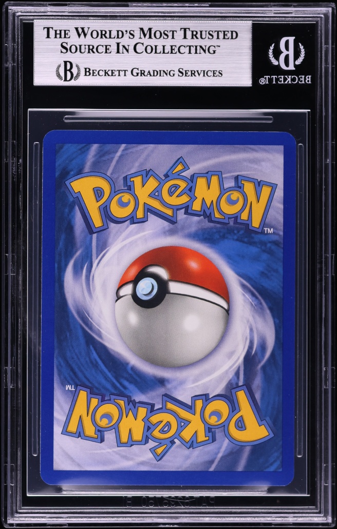 2002 Pokemon Legendary Collection Reverse Holo Rattata #89 BGS 8.5 NM-MT+