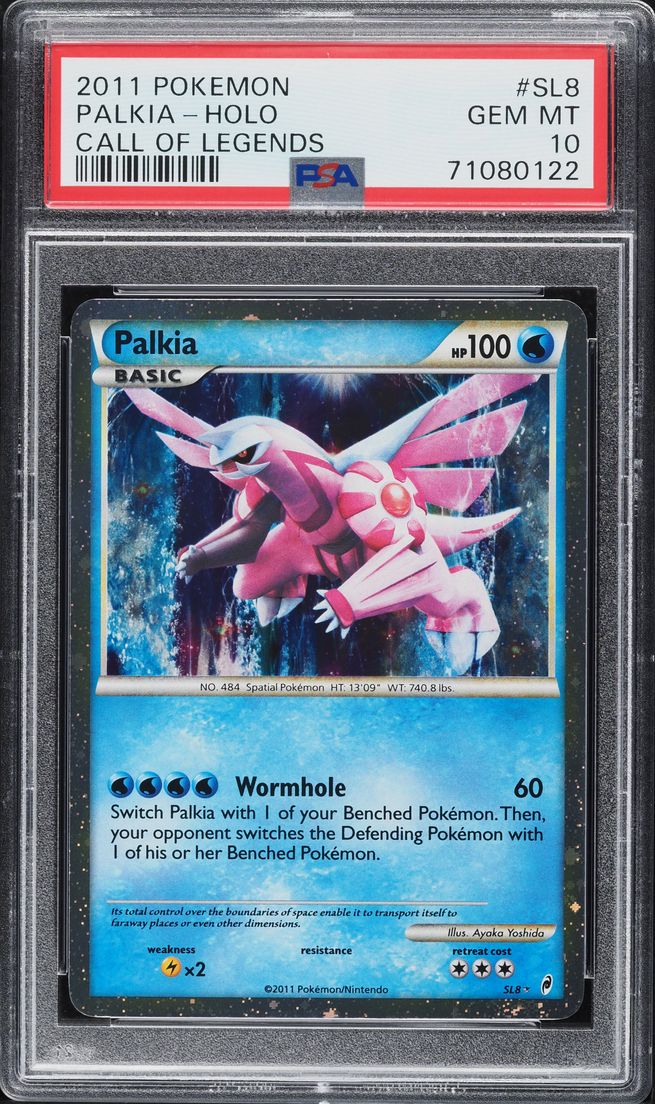 2011 Pokemon Call Of Legends Holo Palkia #SL8 PSA 10 GEM MINT