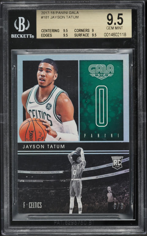 2017 Panini Vanguard Signatures Jayson Tatum ROOKIE RC AUTO /99