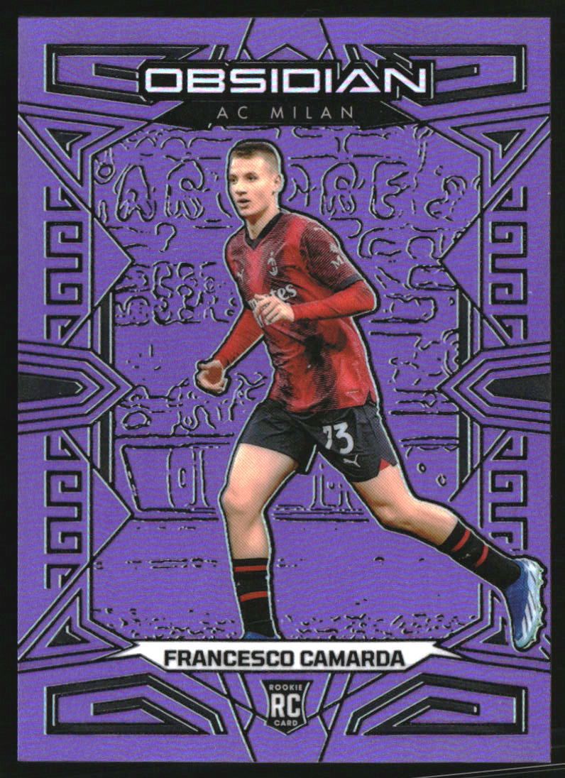 2023 Panini Obsidian E/E Purple Flood Kris Murray ROOKIE