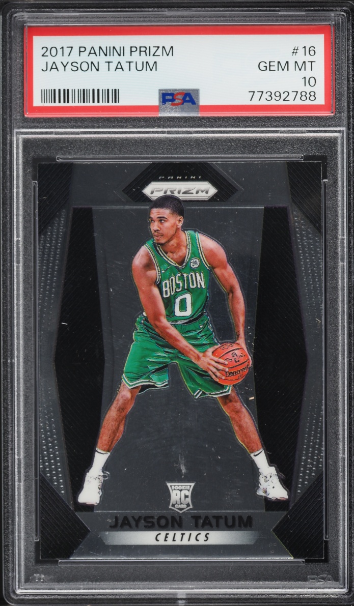 2017 Panini Prizm Jayson Tatum ROOKIE #16 PSA 10 GEM MINT - Photo 1