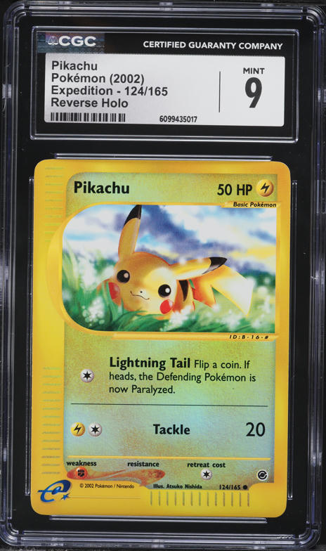 2002 Pokemon Japanese McDonald's Holo Pikachu #10 PSA 9 MINT on