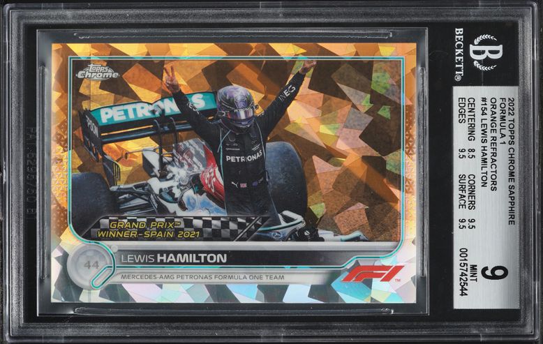 その他 2020 topps f1 sapphire Lewis Hamilton 2020 TOPPS CHROME FORMULA 1 SAPPHIRE EDITION LEWIS HAMILTON