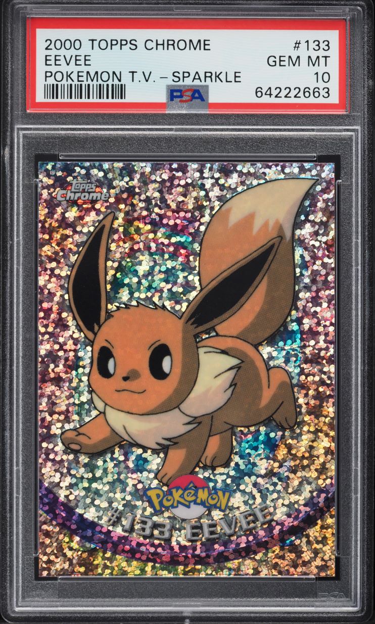 PSA10】 オコリザル 英語 topps chrome POKEMON TV PSA10】 オコリザル