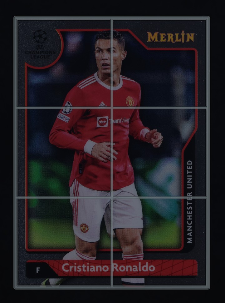 2021 Topps Merlin Chrome UEFA Champions League Cristiano Ronaldo #7 MBA AUTH