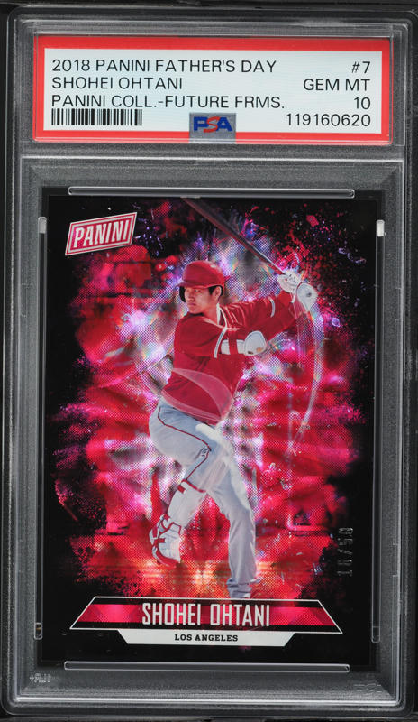 2018 Donruss Dominator Shohei Ohtani ROOKIE /999 #D9 PSA 10 GEM