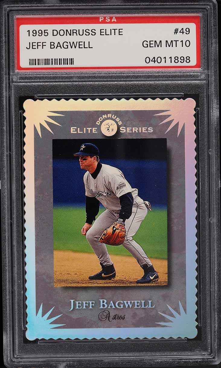 1991 Bowman Jeff Bagwell ROOKIE #183 PSA 8 NM-MT on Fanatics Collect