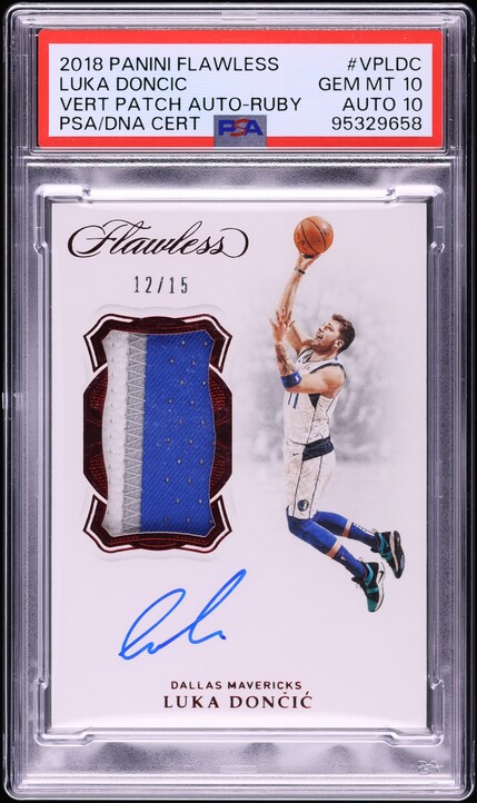 2018-19 Panini Court Kings #117 Luka Doncic RC PSA 10 on Fanatics