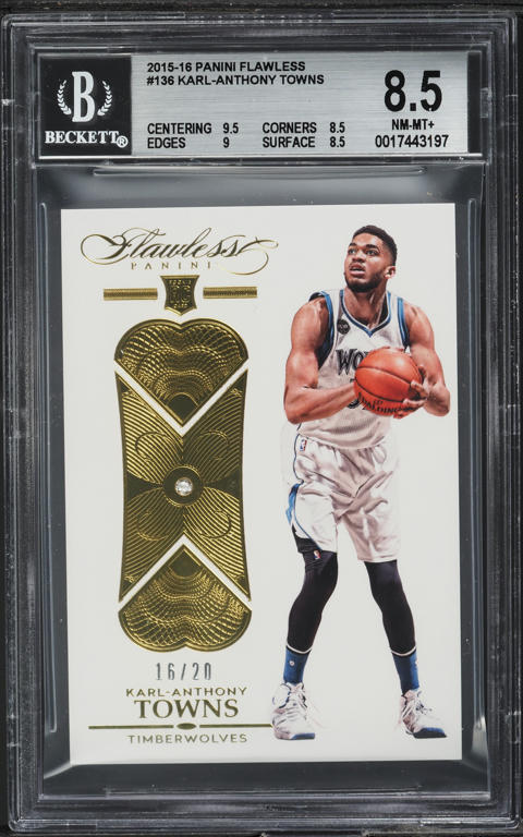 2016 Panini The National Memorabilia Diamond Awe Karl-Anthony