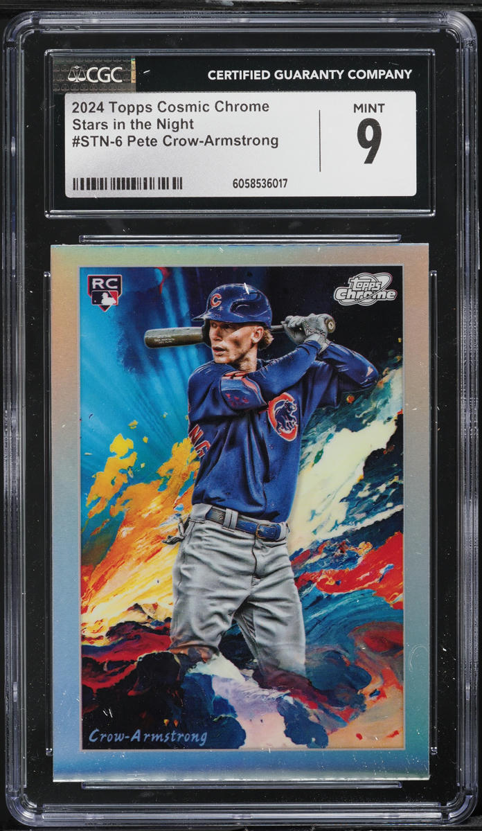 2024 Topps Chrome Cosmic Stars In The Night Crow-Armstrong ROOKIE #STN ...