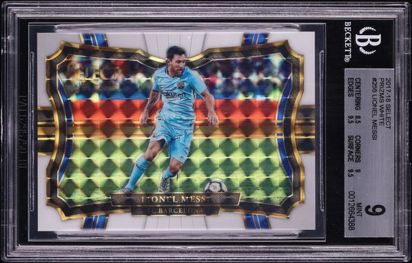 2007 Mundicromo Las Fichas De La Liga Lionel Messi #542 PSA 8 NM