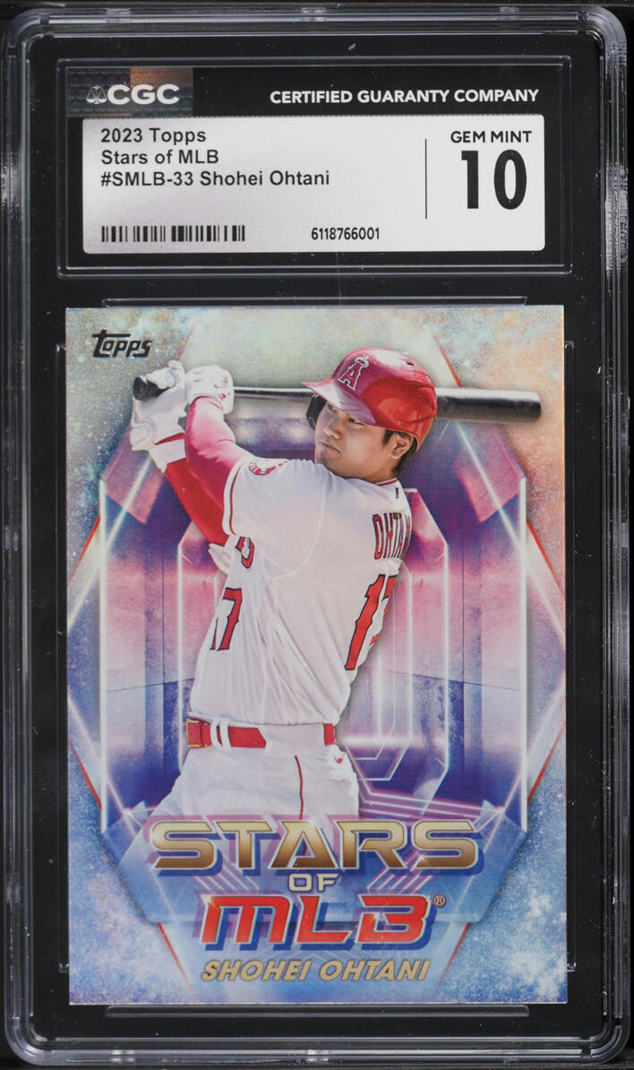 2023 Topps Stars Of MLB Shohei Ohtani #SMLB-33 CGC 10 GEM MINT