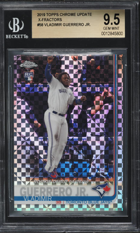 2019 Topps Chrome Update Vladimir Guerrero Jr. ROOKIE #58