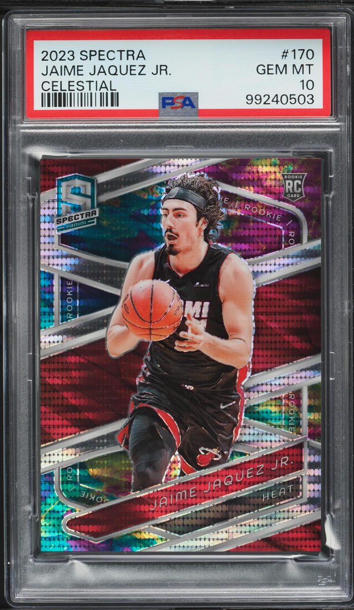 2023 Panini Spectra Celestial Jaime Jaquez Jr. ROOKIE /125 #170 PSA 10 GEM MINT