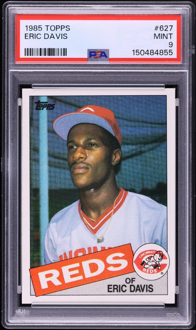 1985 Topps Eric Davis ROOKIE #627 PSA 9 MINT