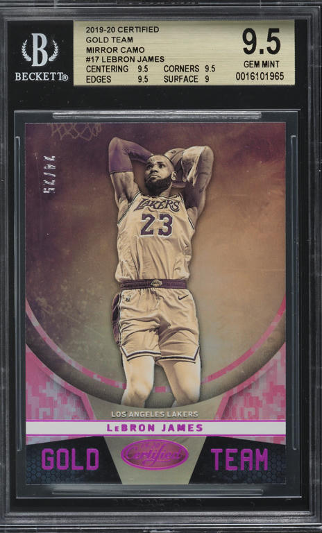 2016-17 Prestige Stat Stars #5 LeBron James on Fanatics Collect