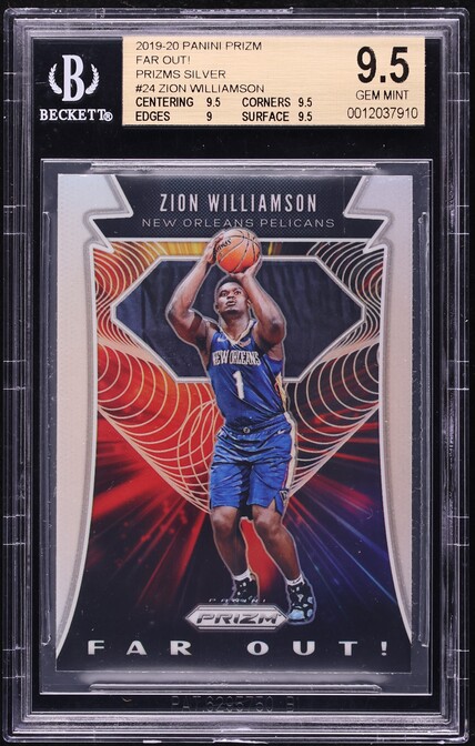 2019 Panini Mosaic Reactive Orange Zion Williamson ROOKIE RC #269