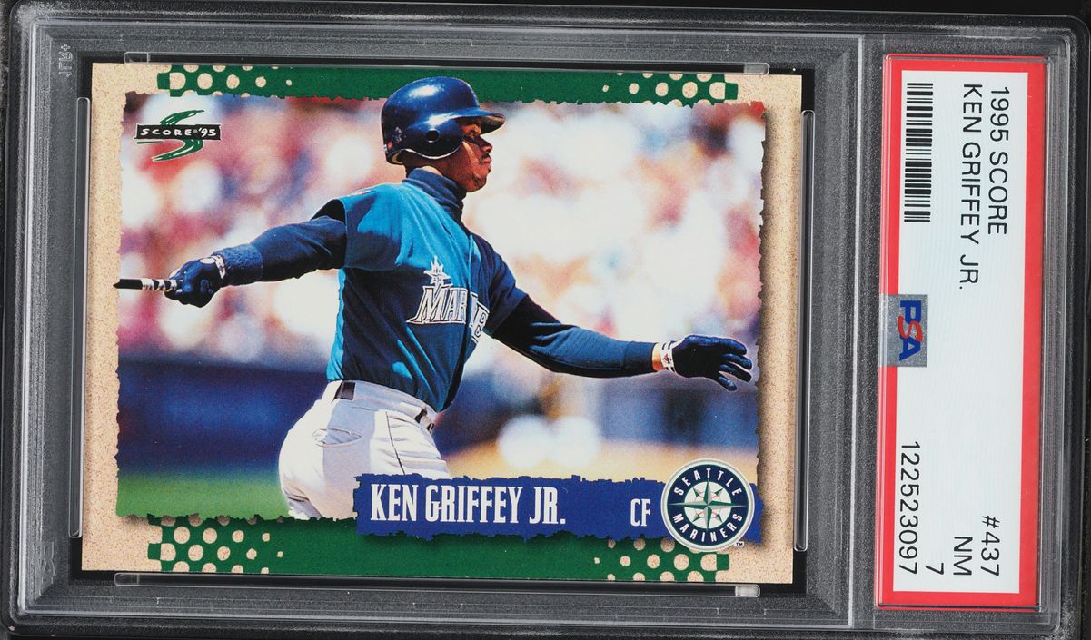 1995 Score Ken Griffey Jr. #437 PSA 7 NRMT