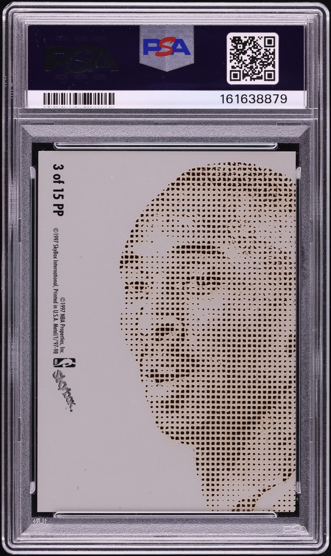 1997 Metal Universe Platinum Portrait Kobe Bryant #3 PSA 7 NRMT - Photo 2