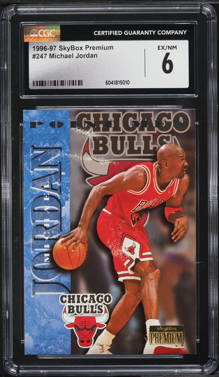 1996 Skybox Premium Michael Jordan #247 CGC 6 EXMT