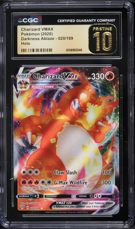 2020 Pokemon Japanese Sword & Shield Star V Full Art Charizard