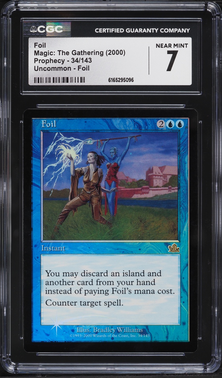 2000 Magic The Gathering Prophecy Foil Foil #34 CGC 7 NRMT