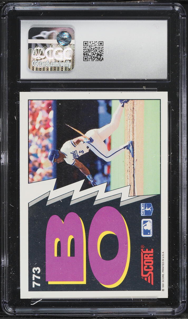 1991 Score Bo Jackson #773 CGC 8.5 NM-MT+