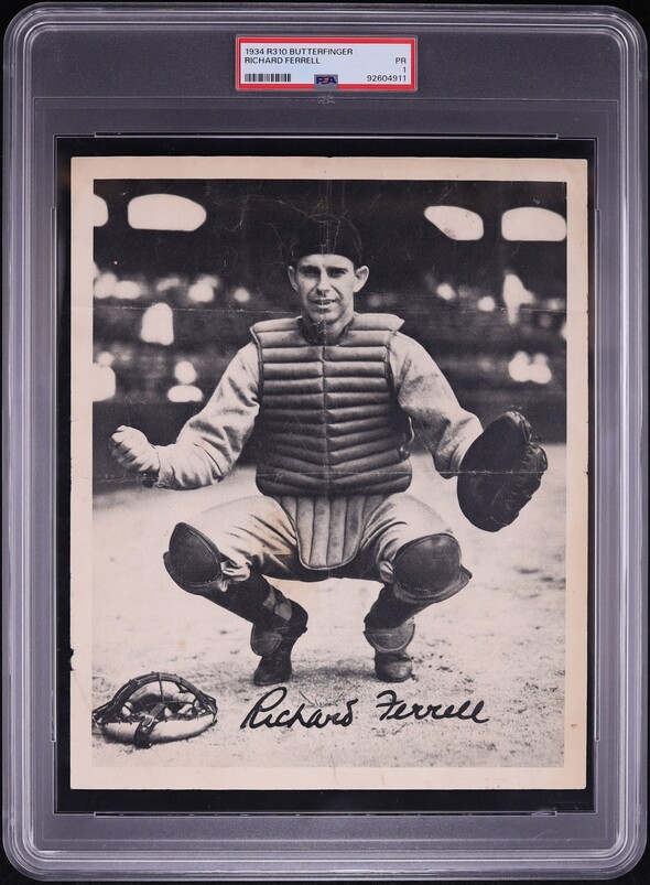1934 R310 Butterfinger Richard Ferrell PSA 1 PR