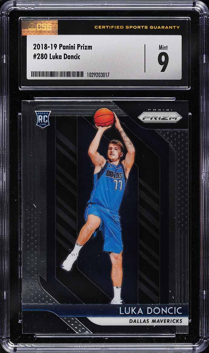 2018 Panini Prizm Luka Doncic ROOKIE #280 PSA 10 GEM MINT on