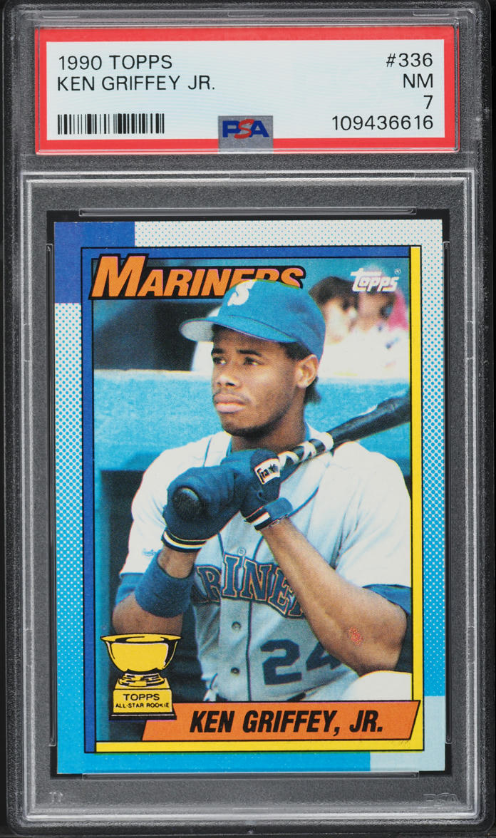 1990 Topps Ken Griffey Jr. #336 PSA 7 NRMT