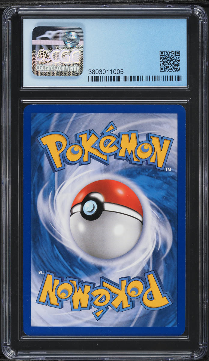 2010 Pokemon HeartGold & SoulSilver Undaunted Holo Prime Raichu #83 CGC 8.5