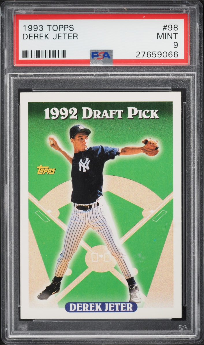 1993 Topps Derek Jeter ROOKIE #98 PSA 9 MINT