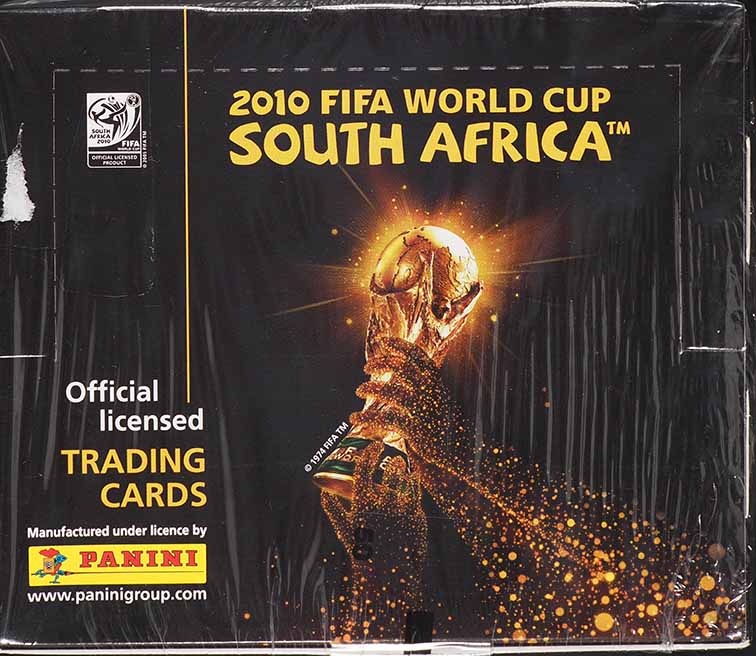 2010 Panini FIFA World Cup South Africa Factory Sealed Hobby Box