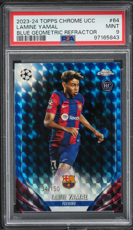 ハンニバル メイブリ Topps UCL RC パラレル PSA 10 2024-25 Topps Chrome Bundesliga Konstantinos Koulierakis