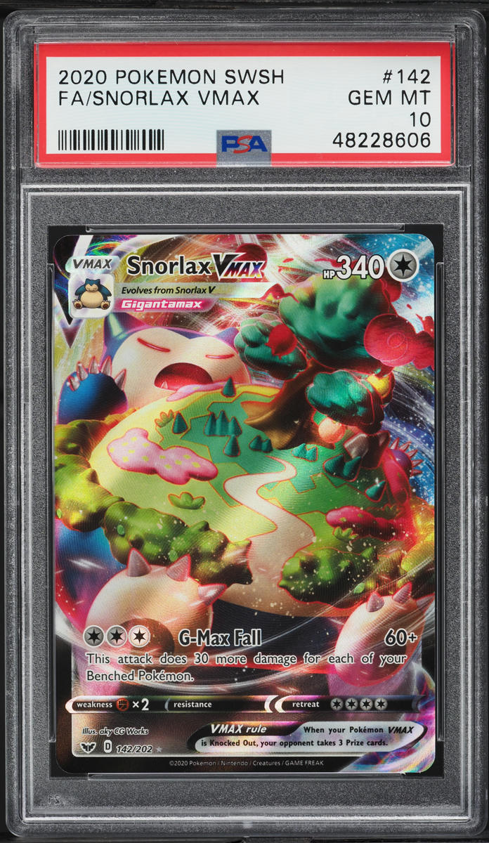 CARTE POKEMON SNORLAX Vmax 142/202 | Spada E Scudo Italiano | Near Mint EUR 21,00 - IT