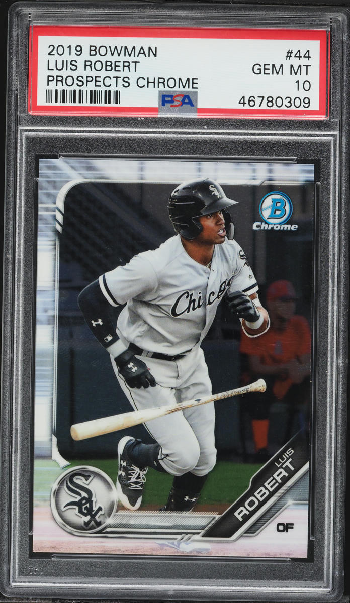 2019 Bowman Chrome Luis Robert PROSPECT #BCP-44 PSA 10 GEM MINT