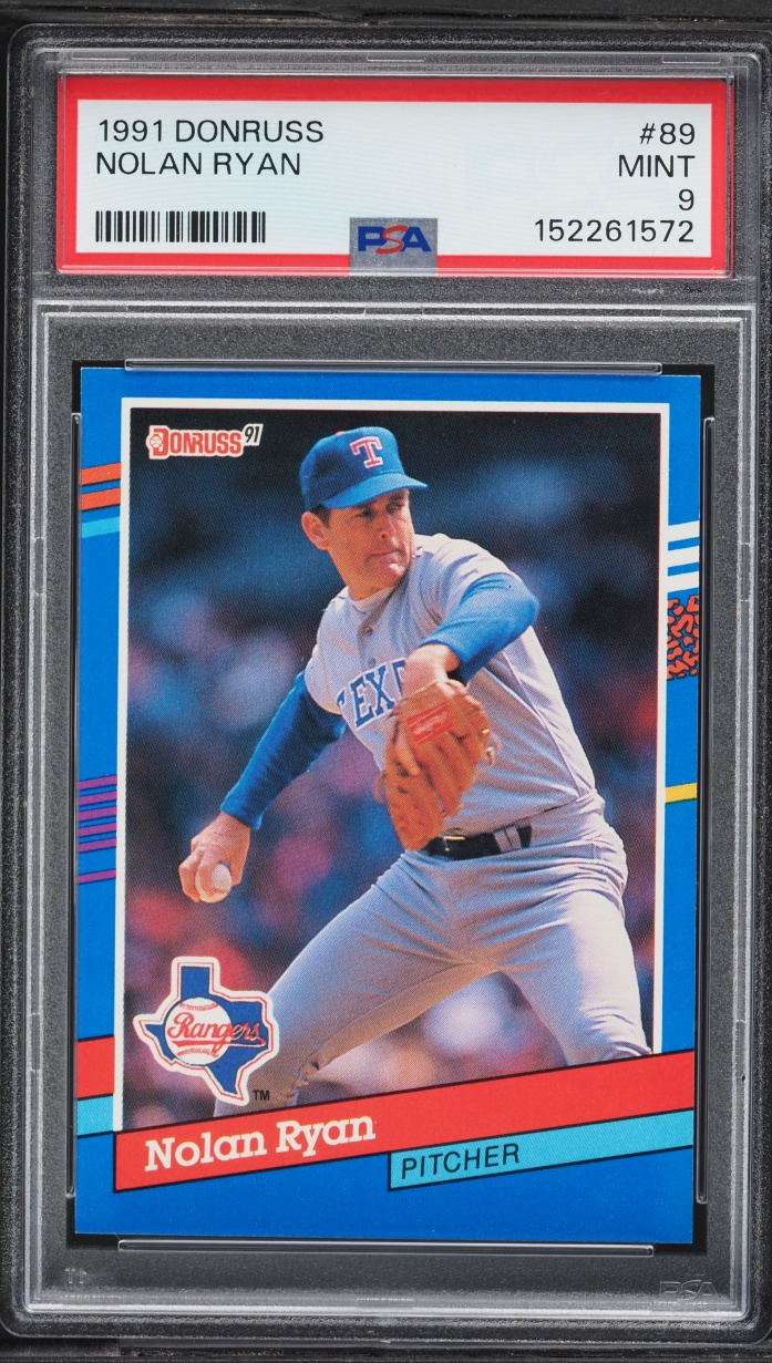 1991 Donruss Nolan Ryan #89 PSA 9 MINT