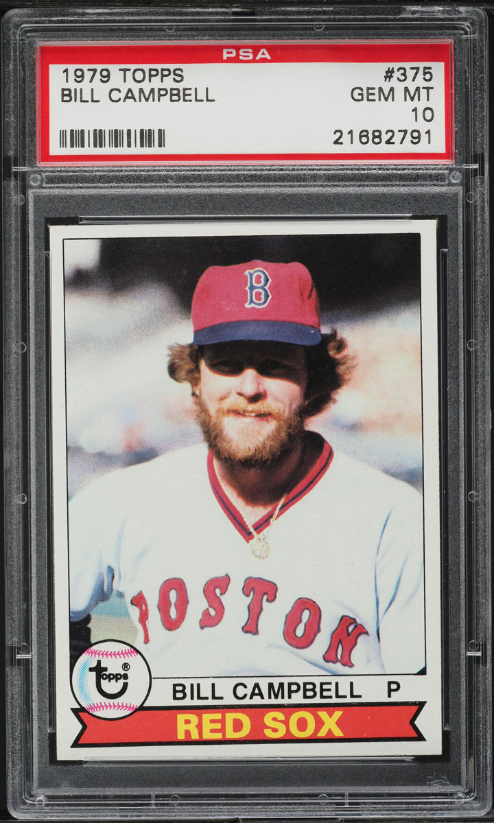 1979 Topps Bill Campbell #375 PSA 10 GEM MINT
