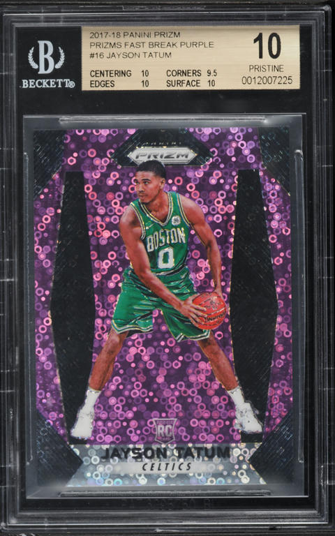 その他 2020-21 Jayson Tatum Flux Purple Scope 2020-21 Panini Flux - Titan Jayson Tatum #6 Purple Scope Prizm /38