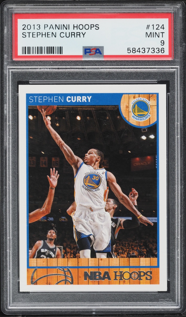 2013 Hoops Stephen Curry #124 PSA 9 MINT